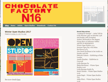 Tablet Screenshot of chocolatefactoryn16.com